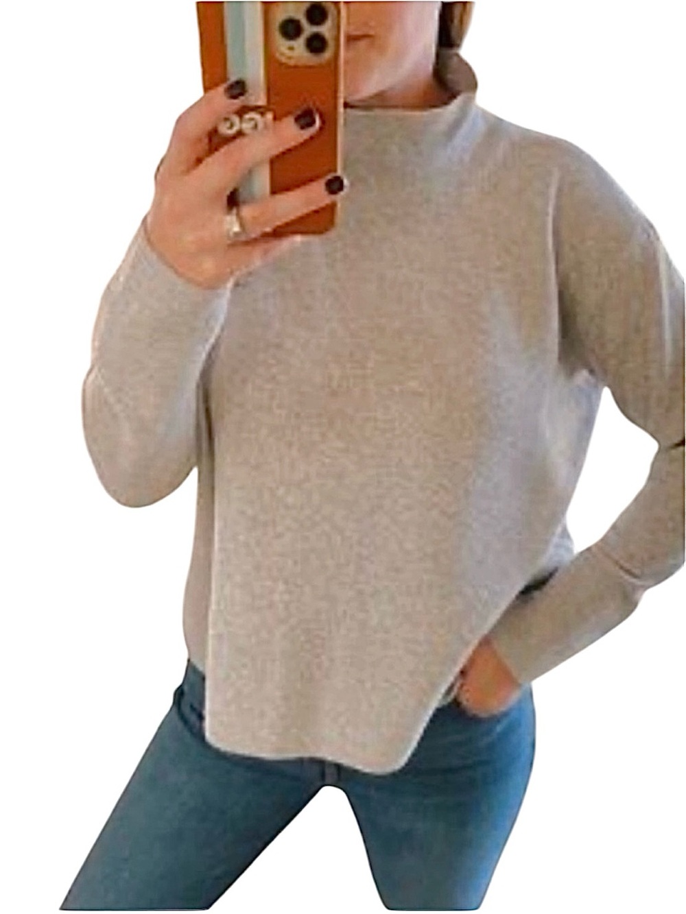 TAHARI Heather Turtleneck Sweater